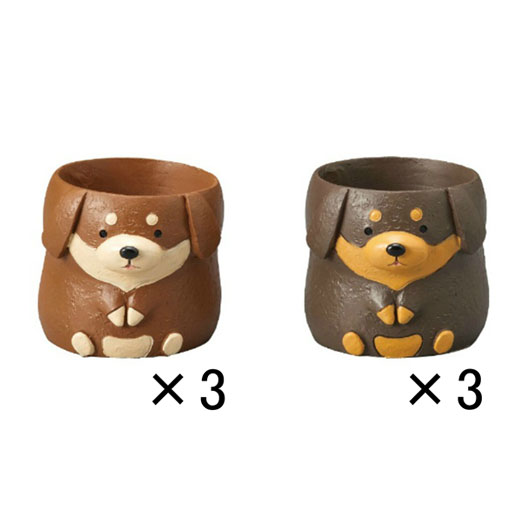 花材 GHリトルレジンポット・Mダックス(4794S)6個入