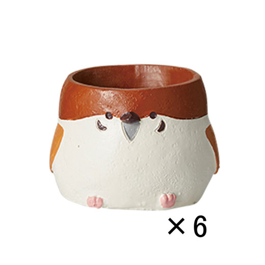 花材 GHリトルレジンポット・スズメ(5487)6個入